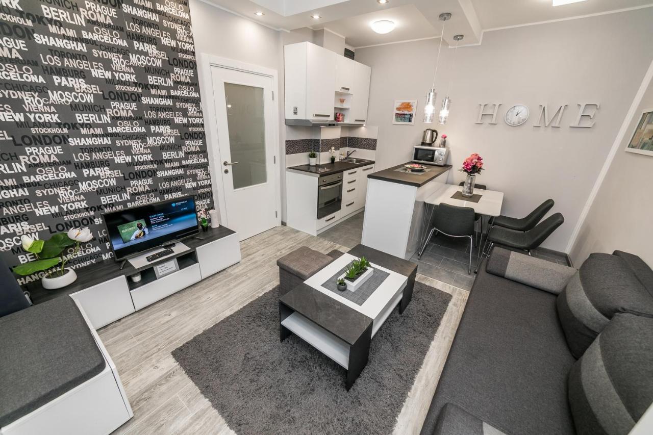 Ferienwohnung Gray Luxe Belgrad Exterior foto