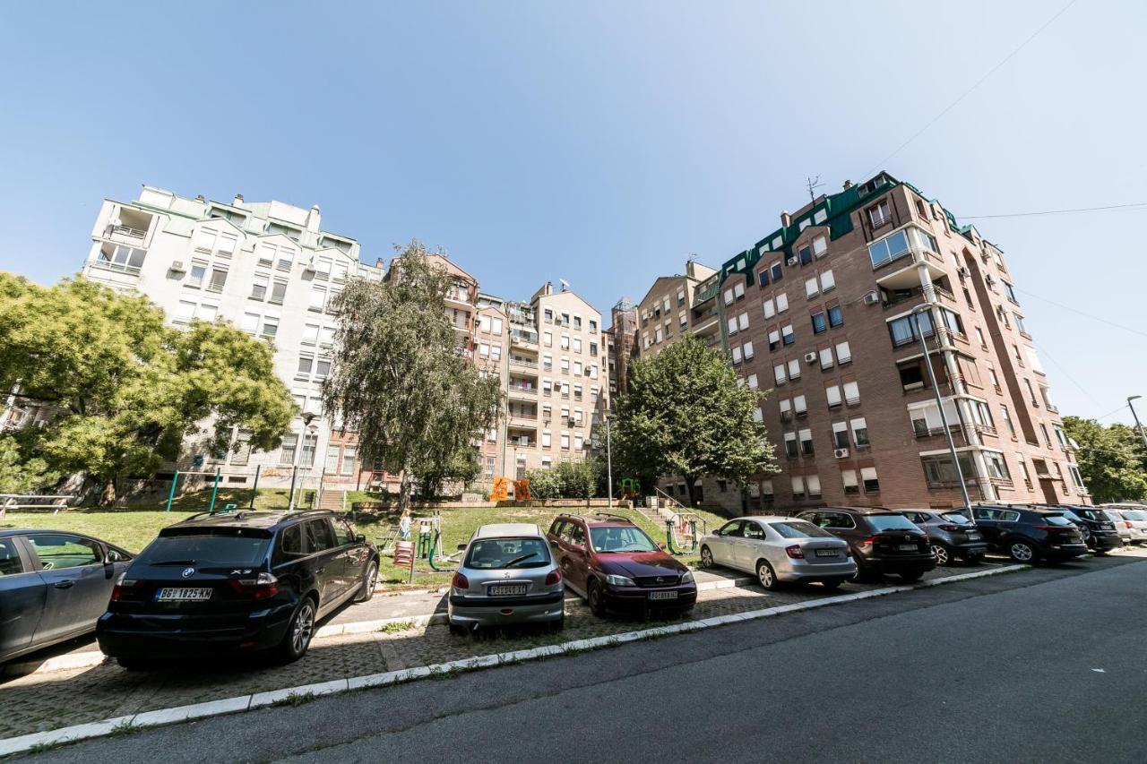 Ferienwohnung Gray Luxe Belgrad Exterior foto