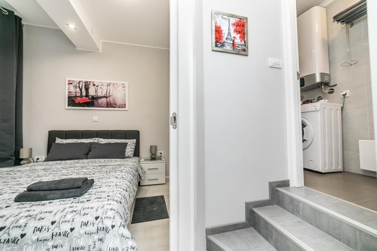 Ferienwohnung Gray Luxe Belgrad Exterior foto